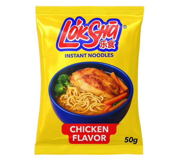 Instant noodles with chicken flavor