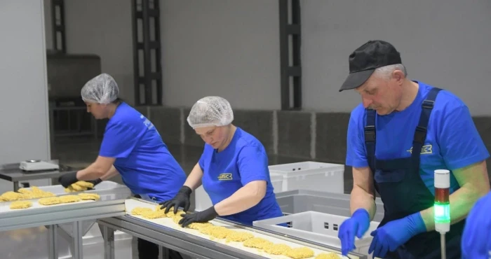 Rivne factory "Vilis" opened a new line for the production of instant pasta